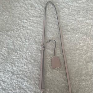 Kate Spade Light Pink Purse Strap and Tulip Purse Keychain Attachment